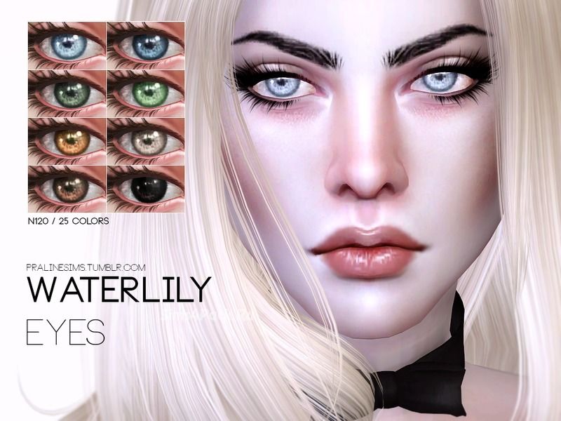 Линзы "Waterlily Eyes N120"