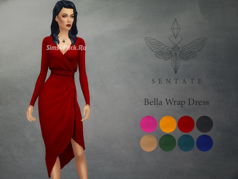 Платье "Bella Wrap Dress"