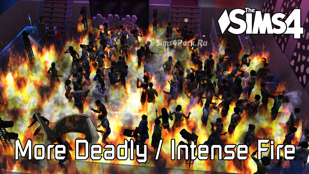 Мод - Яростный огонь "More Deadly/Intense Fire"
