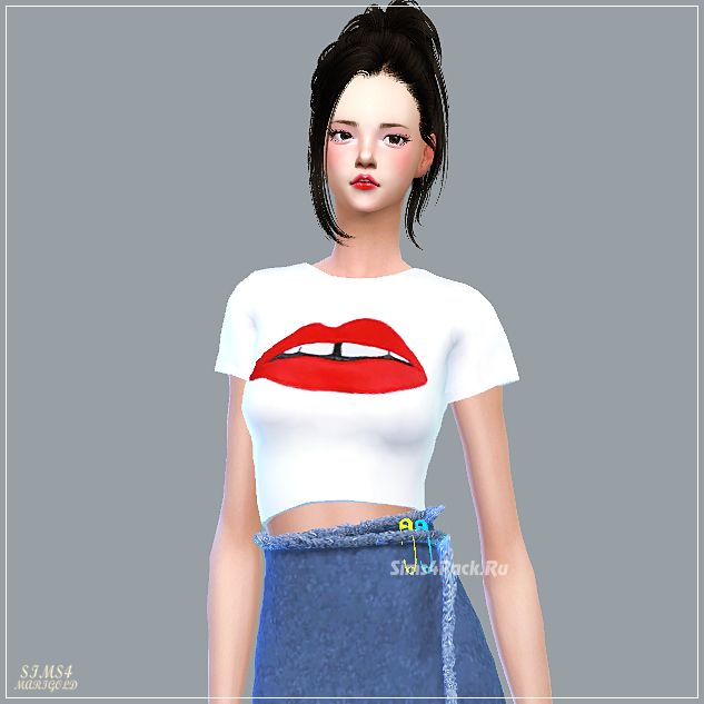 Футболка "New Crop Short Sleeves Top"