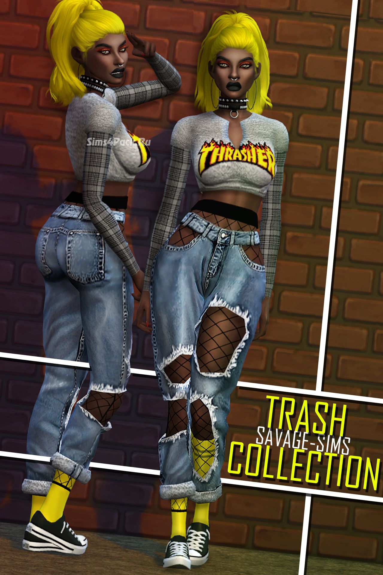 Коллекция одежды "TRASH COLLECTION"