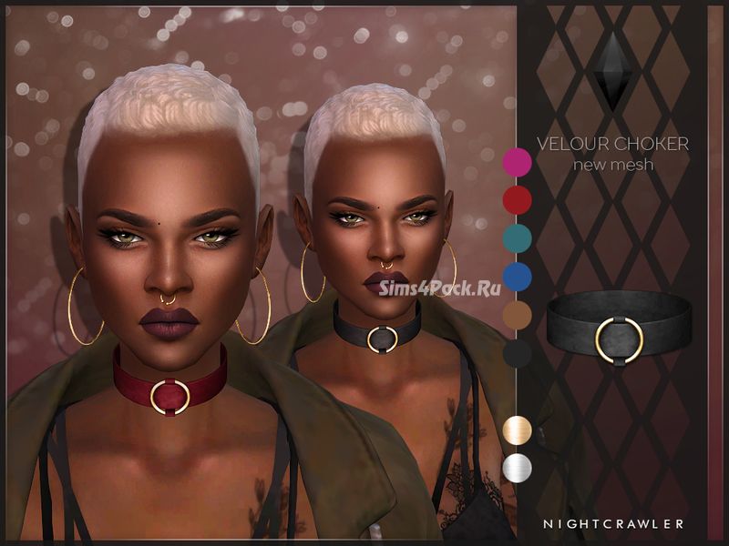 Чокер "Velour Choker"