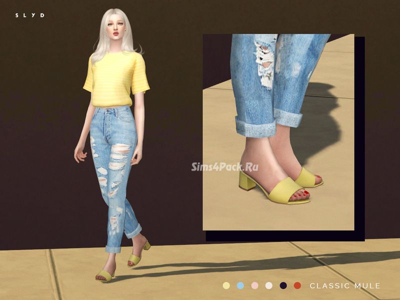 Шлепанцы "Marais Classic Mule"