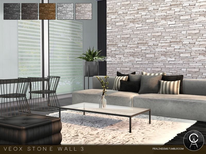 Настенное покрытие "VEOX Stone Wall 3"