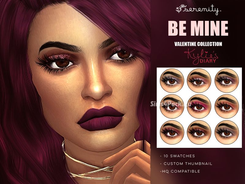 Тени для век "[KYLIE VALENTINE COLLECTION] Kylie´s Diary Eyeshadows"