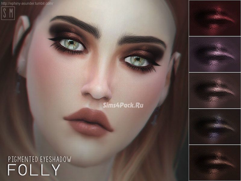 Тени для век "Folly"