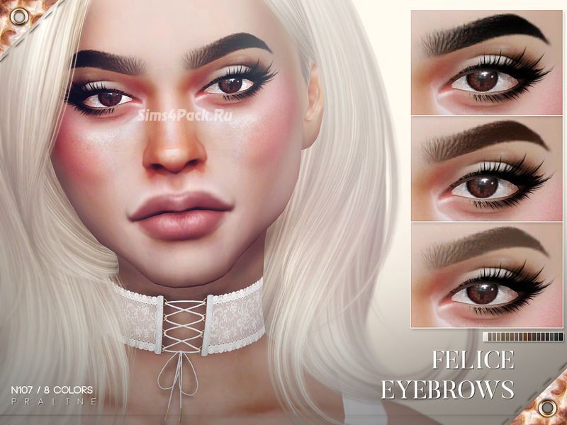 Брови "Felice Eyebrows N107"
