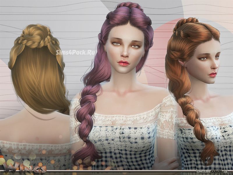 Прическа "WINGS HAIR S4 ONT1201 F"