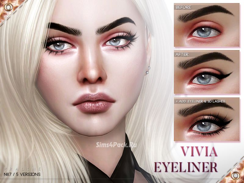 Подводка для глаз "Vivia Eyeliner N67"