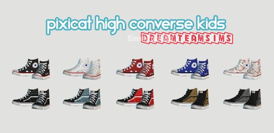 Кеды "Pixicat High Converse Kids"