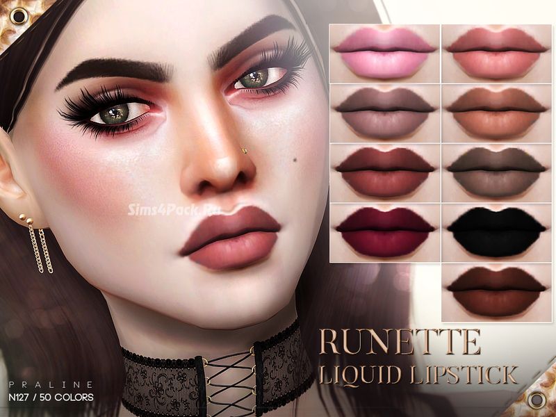 Помада "Runette Liquid Lipstick N127"