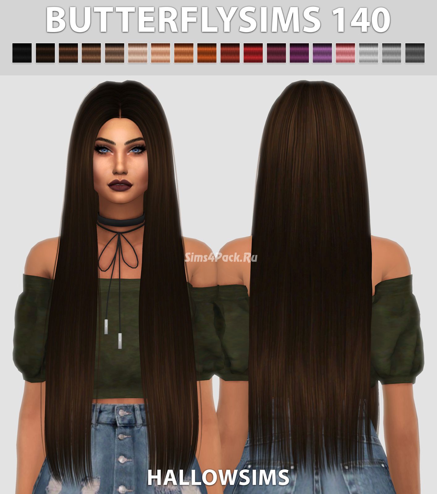 Прическа "Butterflysims 140"