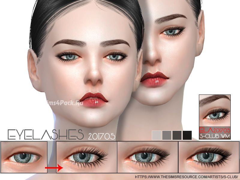 Ресницы "eyelashes 201705"