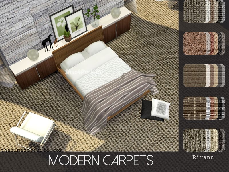 Набор напольных покрытий "Modern Carpets"