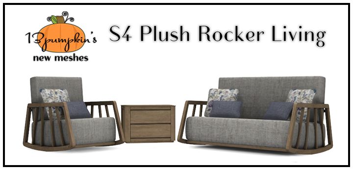 Гостиная "Plush Rocker Living"