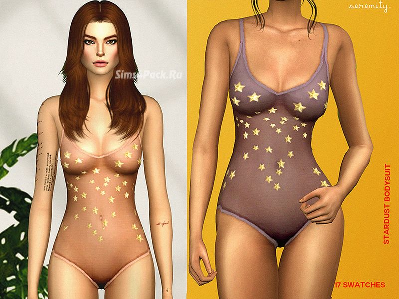 Боди "stardust bodysuit"