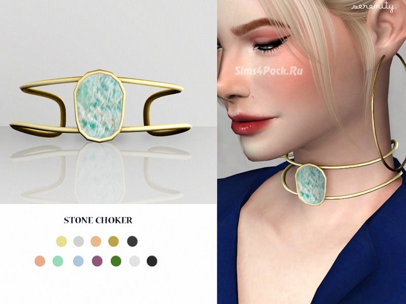 Чокер "stone choker"