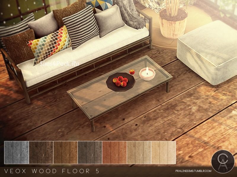 Напольное покрытие "VEOX Wood Floor 5"