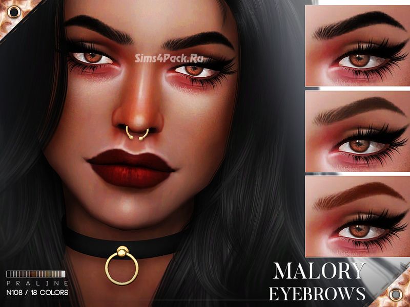 Брови "Malory Eyebrows N108"