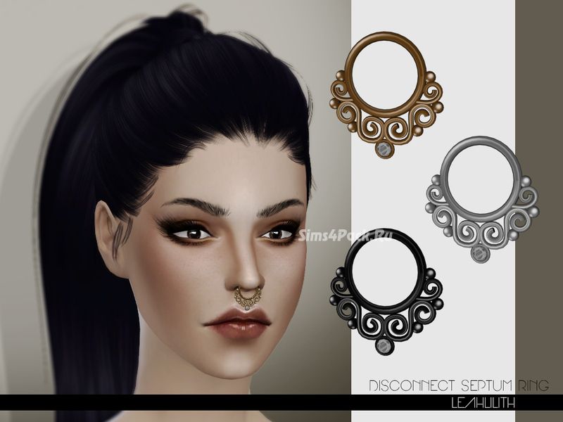 Кольцо для септума "Disconnect Septum Ring"