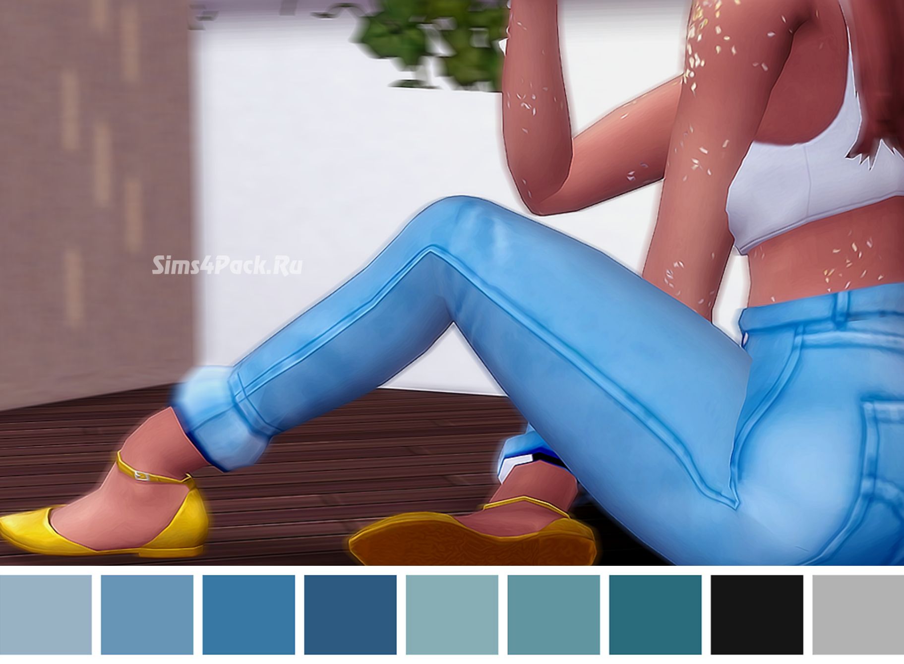 Джинсы "reckless jeans maxis match"