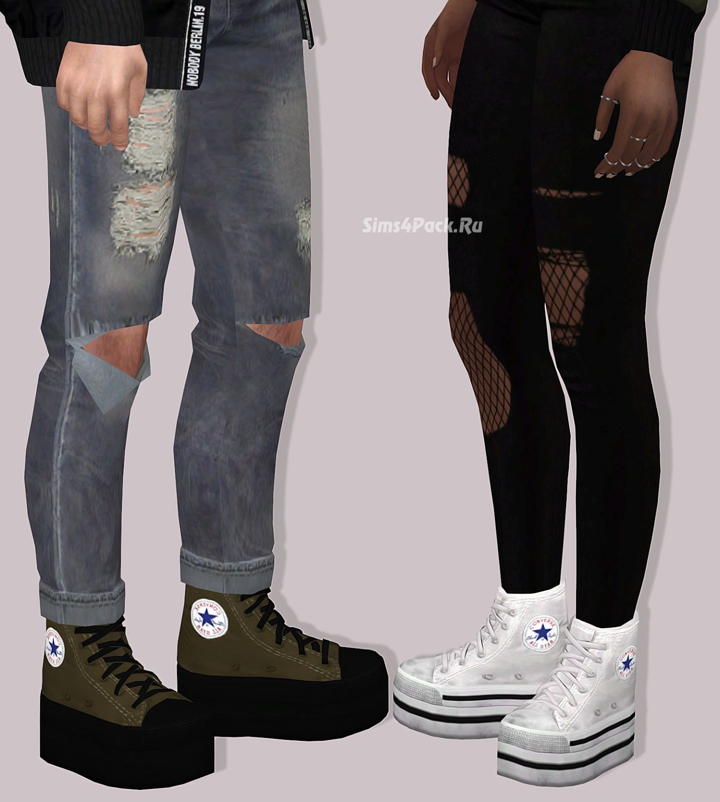 Конверсы "Pixicat Converse Platform"