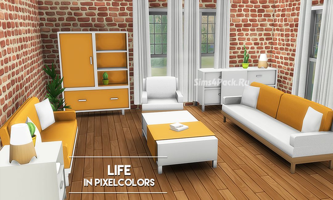 Гостиная "Life in Pixelcolors"
