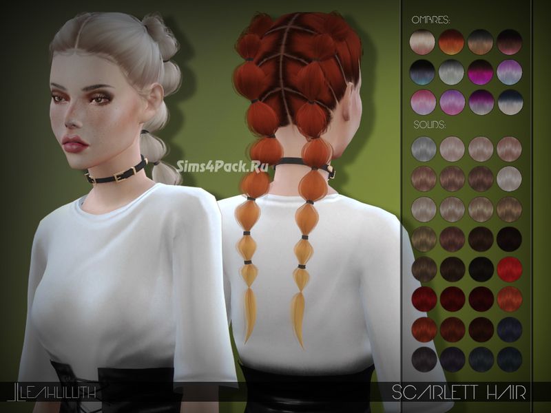 Прическа "Scarlett Hair"