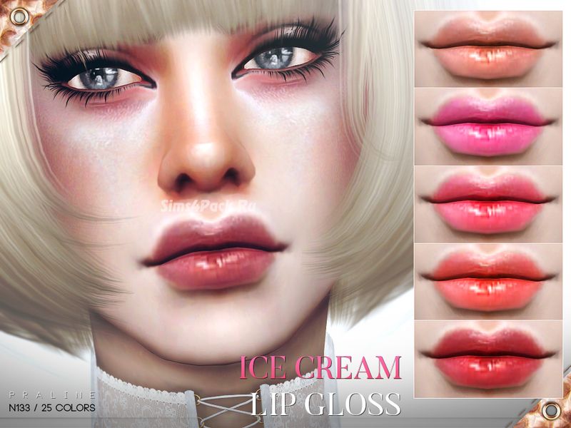 Блеск для губ "Ice Cream Lips N133"