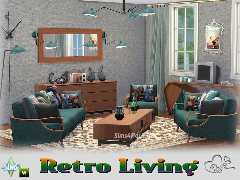 Гостиная "Retro Livingroom"