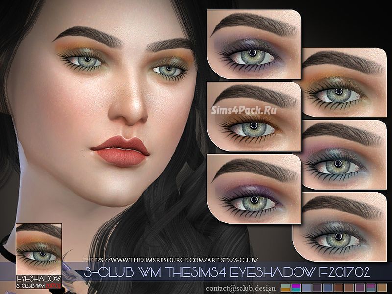 Тени для век "Eyeshadow F201702"