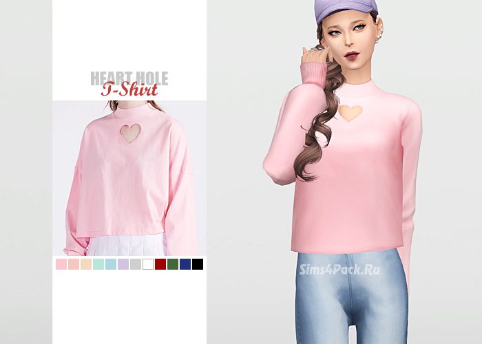 Джемпер "Heart Hole T-Shirt"