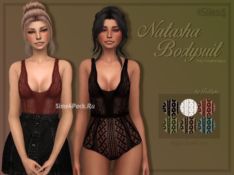 Боди "Natasha Bodysuit"