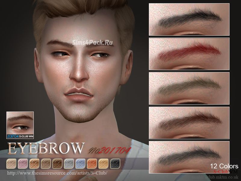 Брови "Eyebrows M 201704"
