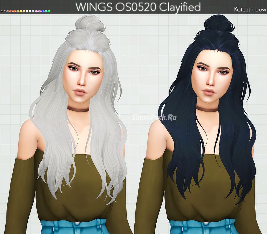 Прическа "WINGS OS0520 Hair Clayified"