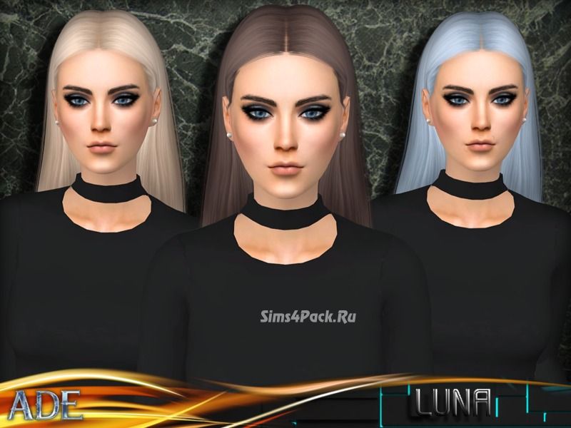 Прическа "Luna"