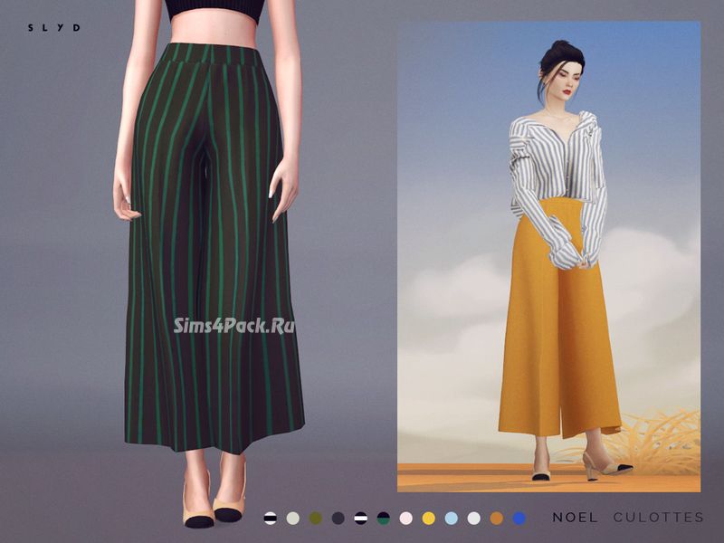 Брюки "Noel Culottes"