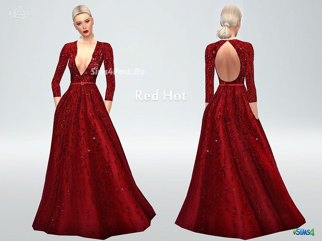 Платье "Red Hot Dress"