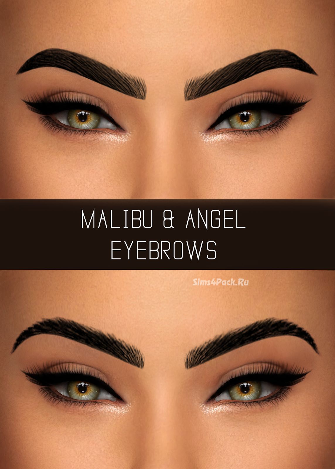 Набор бровей "MALIBU & ANGEL EYEBROWS"
