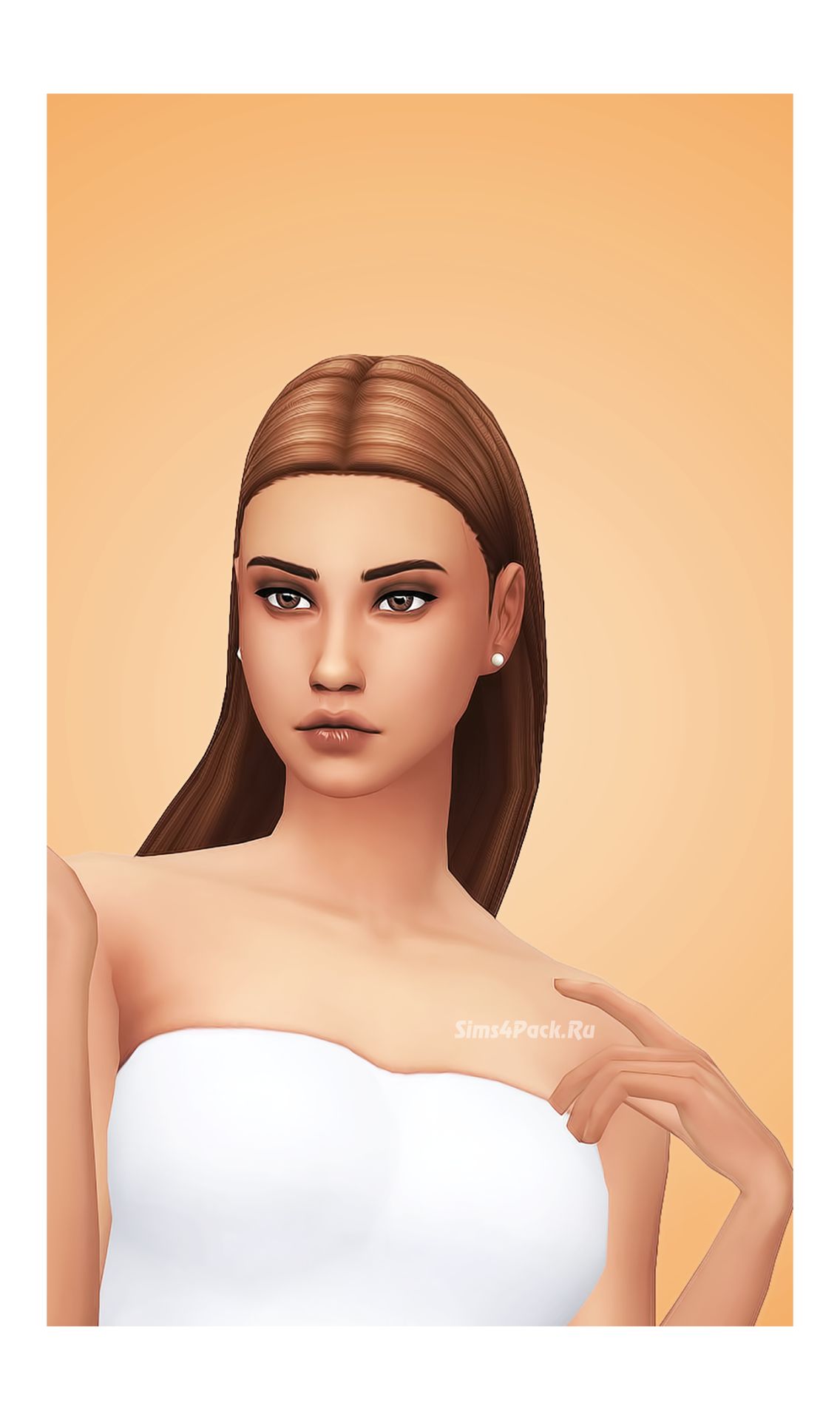 Прическа "Primadonna Sims - Queen Bee Recolored/Re-Textured"