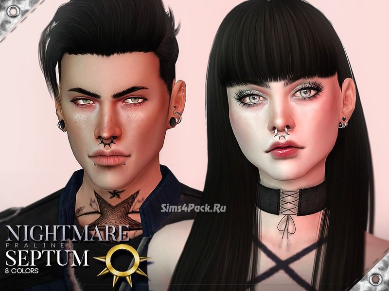 Кольцо для септума "Nightmare Septum"