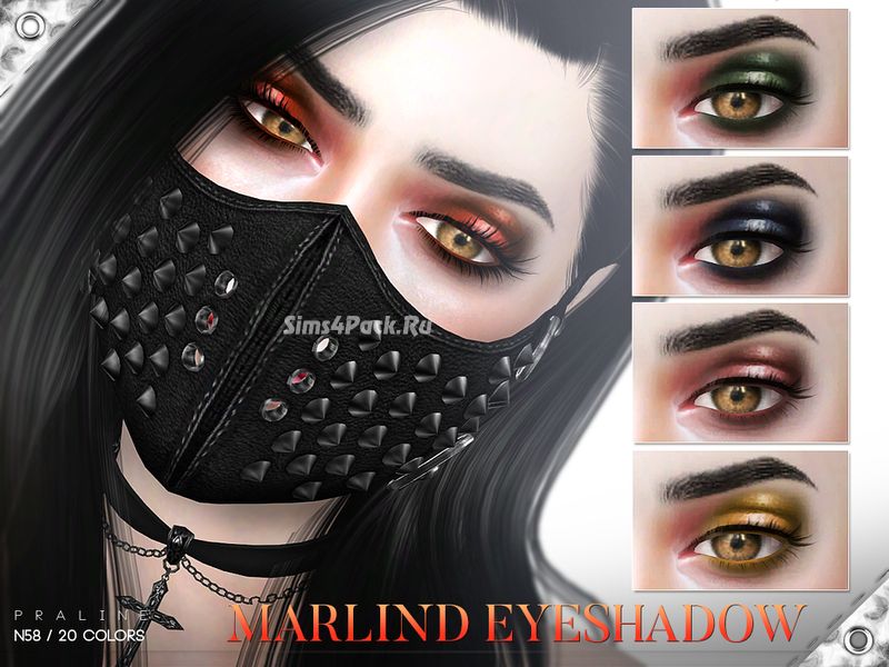 Тени для век "Marlind Eyeshadow N58"