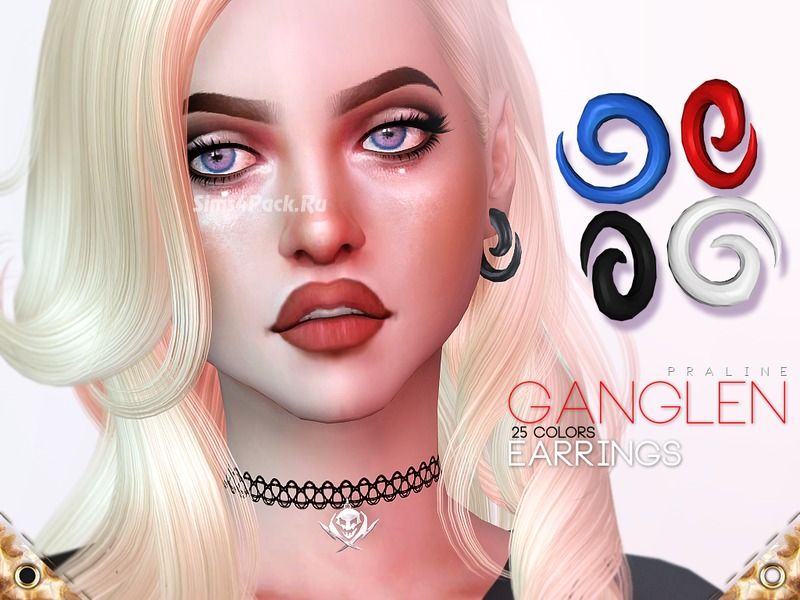 Серьги "Ganglen Earrings"