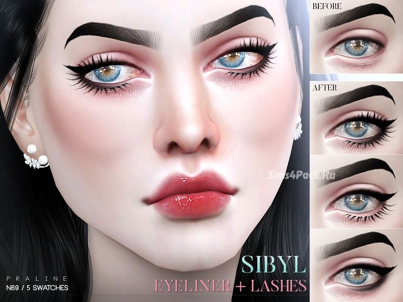 Подводка для глаз "Sibyl Eyeliner + Lashes N69"