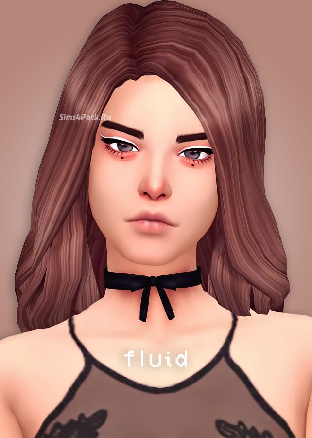 Прическа "fluid"