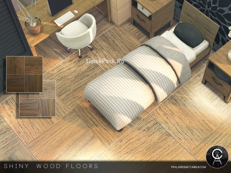 Напольное покрытие "Shiny Wood Floors"