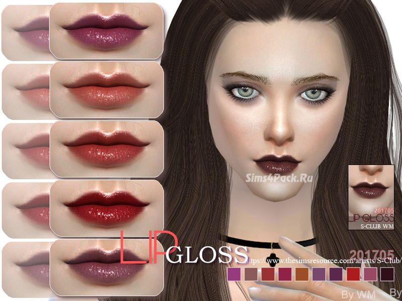 Блеск для губ "Lipgloss 201705"