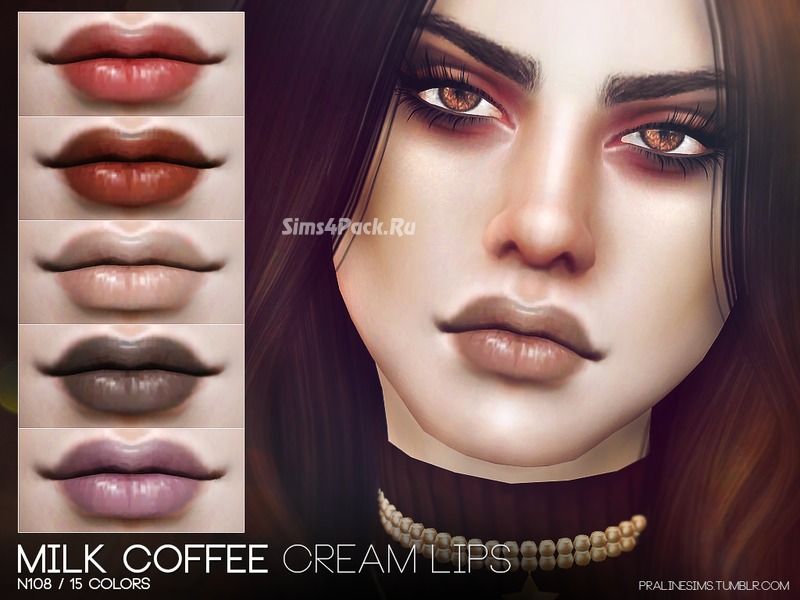 Блеск для губ "Milk Coffee Cream Lips N108"