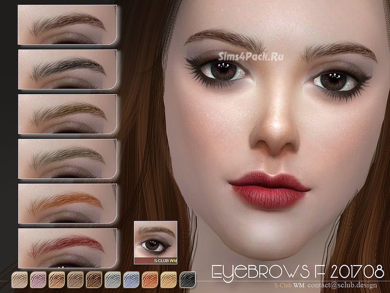 Брови "Eyebrows F 201708"