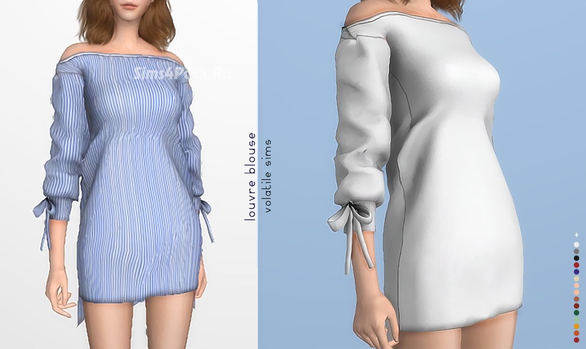 Платье-блузка "Louvre Blouse"